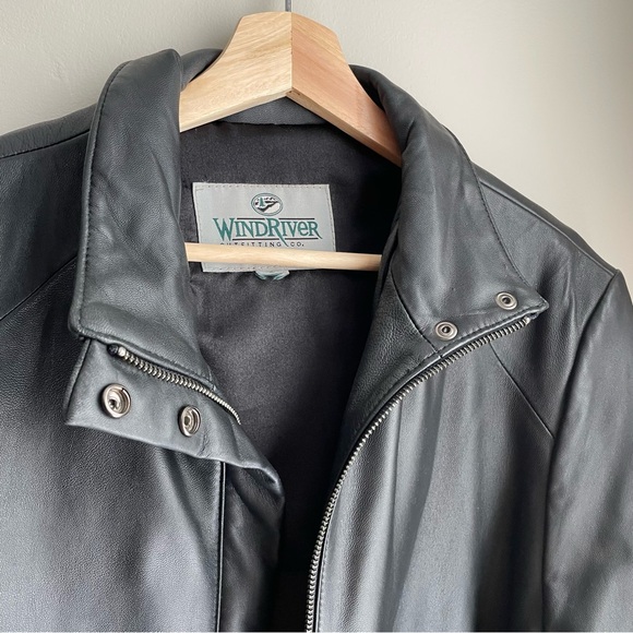 Oversized Leather Jacket Windriver Large Hailey - Picture 8 of 9